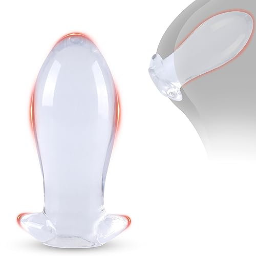 BDSMYOU Godemiché Anal 4 Tailles,Plug Anal Plug Anale,Extenseur Femme Homme,Godemiché géant Buttplug,Plug Analgeant XXL,Masturbateur Butt plug,Plug Anale,Prostate Homme (S)