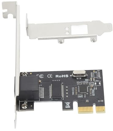 PCIe-Netzwerkkarte, Einzelner RJ45-Port, PCIe X1-Gigabit-Netzwerkkarte, RTL8111e-Chip, 10/100/1000 Mbit/s, PCI-Express-Ethernet-LAN-Adapter für, für