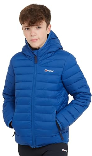 Berghaus Kids' Kirkhale Baffle Jacket with Lightweight Insulation & Water Resistant Fabric, Winter Coat for Boys & Girls (UK, Age, 11 Years, 12 Years, Regular, Royal Blue)