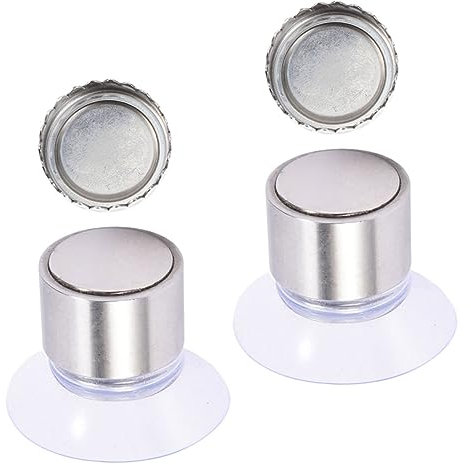 HOLIDYOYO 2set Saponetta in Acciaio Saponetta Da Parete Ventosa Saponi Per Doccia Accessorio Da Bagno Installazione