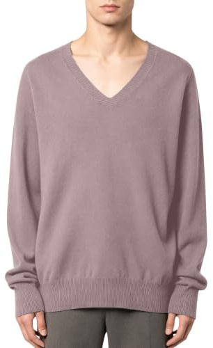 Generisch Blazer bouclé rose à manches longues pour femme