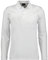 Ragman Herren Softknit-Polo Langarm, Weiß, 3XL