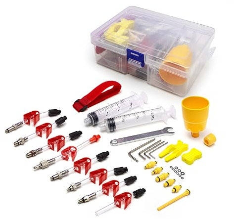 Clarks Cycle Systems Universal Hydraulic Disc Brake Bleed Kit Tool Kit, Compatible with Clarks, Shimano, Avid, Sram, Magura & Most Other Brands