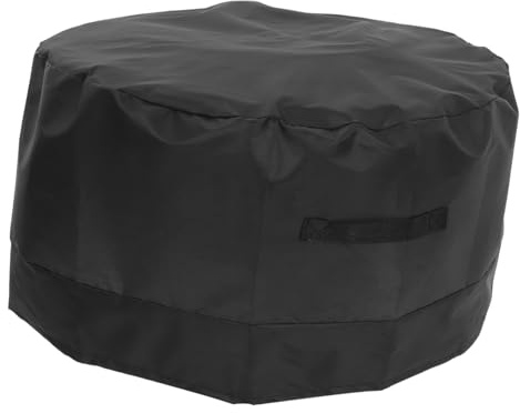 Outdoor Bucket Lid Cover, Oxford Cloth Closure Guard with Drawstring