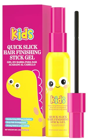 Hair Finishing Stick for Kid, 40ml Hairs Feel Stick Hair Mascara for Flyaway Hairs, Naturally Refreshing, Non-Greasy and Non-Sticky