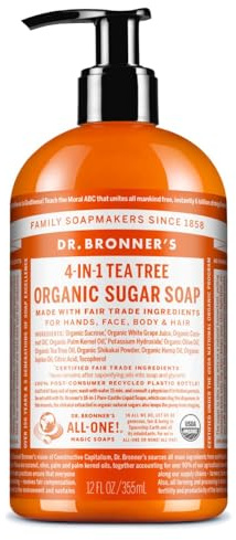 Dr Bronner'S | Pump Soap - Tea Tree | 2 x 355ml