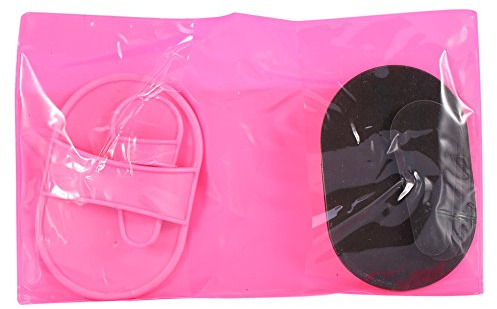 Kit de Depilación Portátil con Papel Abrasivo, Incluye 2 Almohadillas y 10 Papeles de Lija, Plástico, para Remoción de Vello Corporal