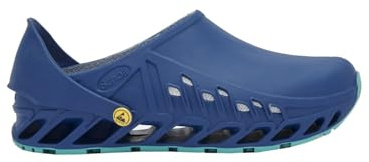 Scholl F293781040 Evoflex Clogs, Azul, 39 EU