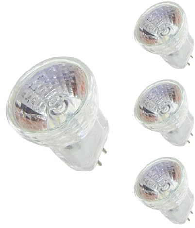 Halogen MR8 10W 12V Glödlampor GZ4 Spotlight 2 Pin Base 36 ° Strålvinkel Varmvit Bi Pin Base 2700K 10W 4PCS