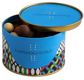 Cannavacciuolo | Dragées, praline con Nocciole Ricoperte di Cioccolato, 7 Gusti Diversi, Elegante Scatola Regalo perfetta per un dolce pensiero alle persone care, 210g