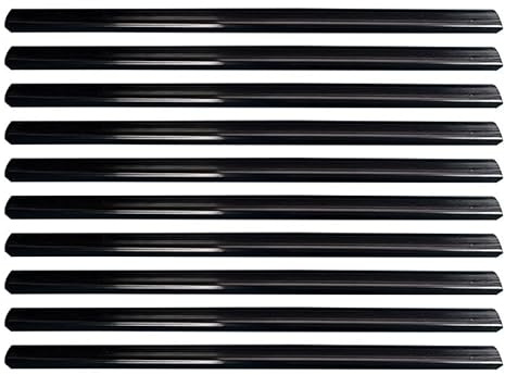 10PCS A4 Slide Binders Black Binding Bars Slide Grip,Plastic Spine Bars Sliding Binders for File Report Project Presentation Office Document Supplies 30.5 * 1.5CM (Black)