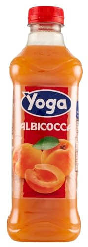 Yoga Succo di Albicocca, Bottiglia PET, 1L, Confezione da 6