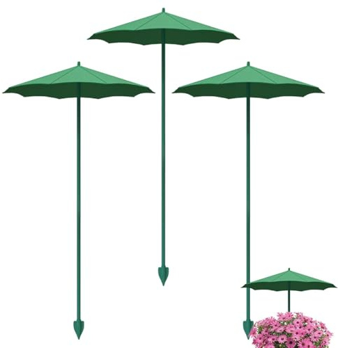 Genérico 3uds Sombrilla Plantas Exterior, Sombrillas Jardin Protección Plantas Exterior Resistentes, Proporcionar Sombra Para Proteger Las Flores Planta Frutas Y Verduras Del Patio Del Sol Abrasador