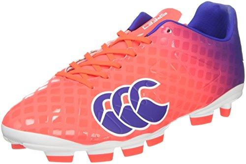 Canterbury - Speed Club Blade, Botas de Rugby Hombre, Rojo (X20 Firecracker), 46 EU
