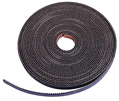 Super Print GT2 Zahnriemen 6mm 3D-Drucker GT2 Riemen GT2 Timing Belt 5M 6mm Width Non-Slip Version,for Prusa Ender 3 CR-10 3D Printer ect.(5M)
