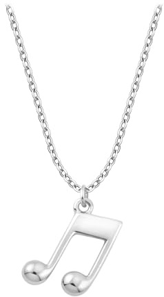 Sofia Milani - Collana da Donna in Argento 925 - Ciondolo a Musica Nota Ottava - N0628