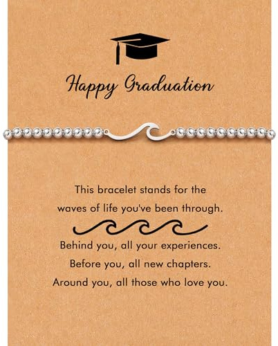 RZKING 2026 Graduation Gifts, Wave Bracelet Graduation Gifts (Wave)