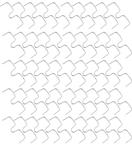 VIVIWI Lot de 100 extracteurs de branches d'arbres fruitiers pour pruniers, angles ouverts, outil de façonnage de plantes avec forme de M, 10,2 cm