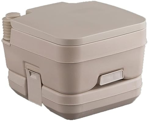 Portable 2.5 Gallon Tan Toilet