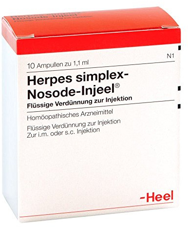Herpes simplex-Nosode-Injeel Ampullen, 10 St. Ampullen