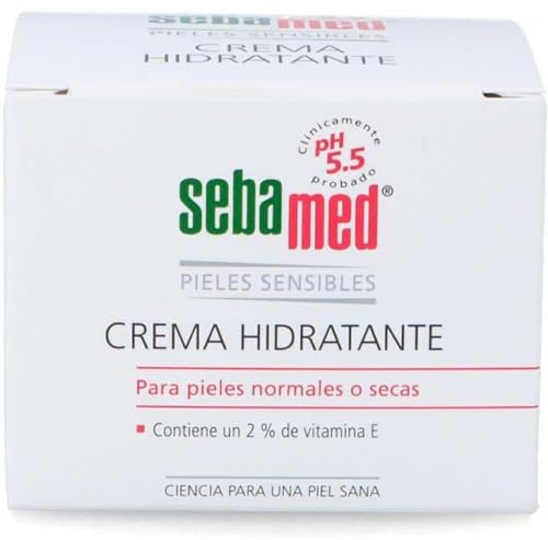 Sebamed Crema Hidratante 75ml - Leche hidratante para pieles sensibles normales a secas, indicada para uso diario.