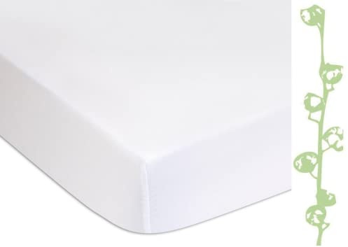 Protèges Matelas, alèses | Couffin, Berceau Bébé | Imperméable & Respirant | Blanc | Marque Easy dort | Certifié Oeko-Tex | Fabriqué en Europe (Coton Bio - 1 Protège Matelas, 90x190)