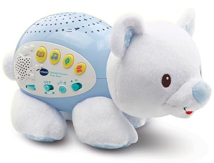 VTech 506903 Little Friendlies Starlight Sounds Bear, Soothing Baby Nighlight, Musical Toy with Sounds and Songs, Soft Cuddly Toy for Babies Aged 1 Month to 4 Years, 5.0 cm*11.0 cm*11.0 cm
