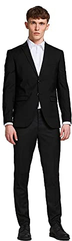 JACK & JONES Herren Jprfranco Suit Noos Business Anzug Hosen Set, Schwarz, 50 EU