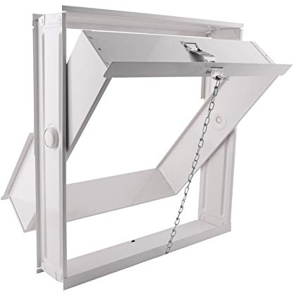 Ventana/Marco abatible y basculante para 4 bloques de vidrio de cm 19x19x8 | Unidad de venta 1 Ventana por 4 bloques de vidrio