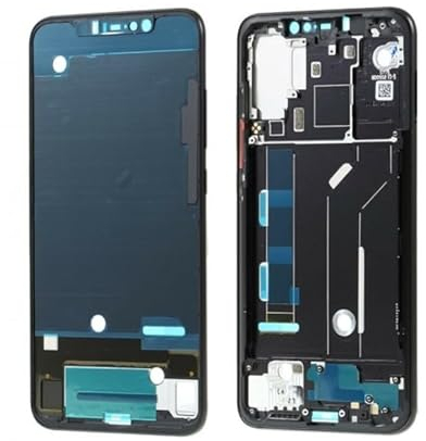 Desconocido Cornice intermedia per Xiaomi MI 8 nero CHASIS Frame schermo LCD