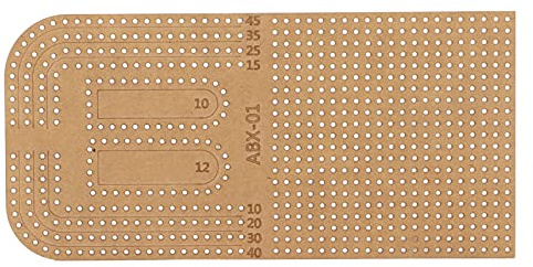 Regla Patchwork, Reglas de Costura Patronaje, Papel de Patronaje Modelo de Regla de Corte Para Regla Redonda de Bricolaje