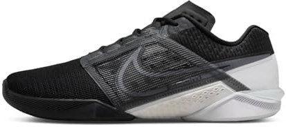 NIKE Zoom Metcon Turbo 2 Men's Training Shoes, Black MTLC Cool Grey White Anthracite, 8 UK