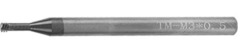 Cortador de fresado de rosca, herramienta manual de CNC de acero de tungsteno, resistir la herramienta de corte de rosca métrica para usar 3 dientes, cortador de rosca de corte de