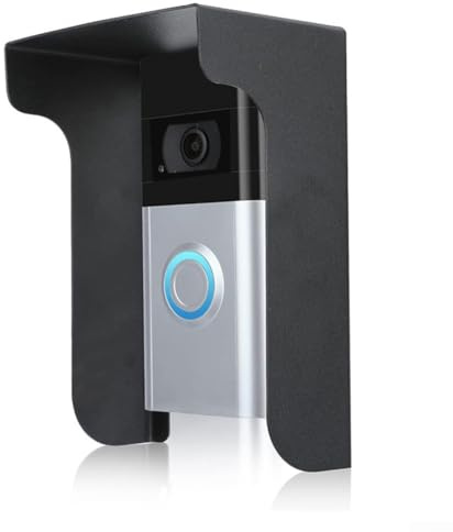 Copertura antipioggia per videocitofono, campanello visivo a prova di pioggia, anti riflesso, protezione solare, a prova di pioggia