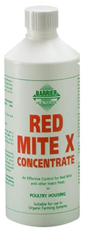 Other BARRIER RED MITE X CONCENTRATE 500ML Clear