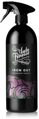 Auto Finesse Iron Out 1 Litre Contaminant Remover | Car Decontamination Spray | Removes Brake Dust, Iron Fallout | Safe for Paint, Glass, Wheels | UK Made