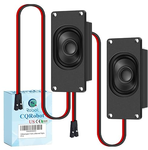 CQRobot-Lautsprecher 8 Ohm 5 Watt für Arduino, 2,54 mm Dupont-Schnittstelle. Es ist ideal für eine Vielzahl Kleiner elektronischer Projekte.