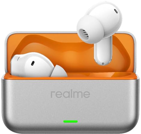 realme Buds T500 Pro Auriculares Inalámbricos con 50dB ANC Cancelación de Ruido, 56H de Batería, Auriculares Bluetooth TWS In-Ear con 12,4 mm Hi-Res Audio Controlador, Traducción con IA, Bluetooth 6.1