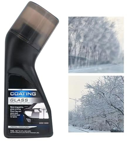 Agente antipioggia antiappannamento per vetri – Sbrinatore per parabrezza autoda 90 ml, detergente per vetri autoimpermeabile con pellicola protettiva trasparente | Strumento per la cura '