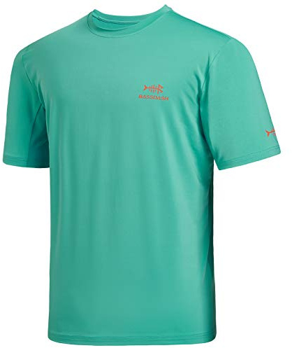 BASSDASH Fisketröja med UPF 50+, solskydd, kortärmad UV-t-shirt, XL
