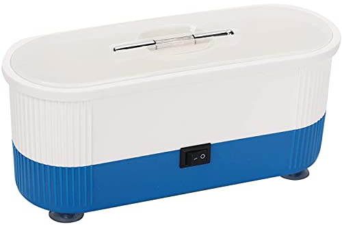 scosao Ultraschallreinigungsgerät Brille 40KHz, Professioneller Ultraschallreiniger Ultraschallgerät, Ultraschallbad Reiniger für Kontaktlinsen Schmuck prothesen Zahnprothese