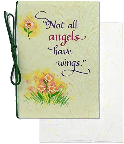 Blue Mountain Arts Thank You Card—Appreciation for a Loved One, Family Member, Friend, or Someone Special Who Is a True Blessing (Not all angels have wings)