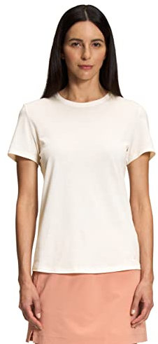 THE NORTH FACE Women's Terrain Short Sleeve Tee, Gardenia White, S