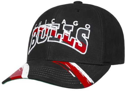 Mitchell & Ness NBA Brushed Past Snapback Cap Chicago Bulls Black