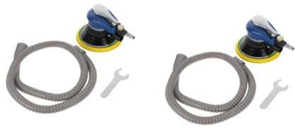 DIYEAH 2sets Air Angle Sander Pneumatic Tool for Polishing Pneumatic Polisher for Car Buffer Waxing Grinding Tool