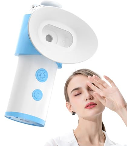 Eye Mist Steamer - Mister Facciale Compatto, Sauna Degli Occhi Delicati, Spruzzatore Termico Silenzioso | Strumento Di Circolazione 'idratazione Calda Calmante, Trattamento Idratante Per Palpebre