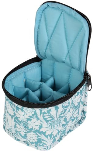 Mobestech Organizer per Smalti per Unghie, Custodia Portatile a 9 Scomparti, per Bottiglie da 15 Ml, per Viaggio e Casa
