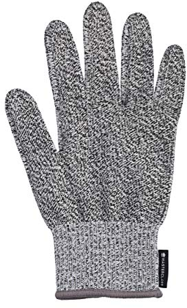 MasterClass Cut Resistant Kitchen Safety Glove for Food Preparation, Grey, One Size Fits Most