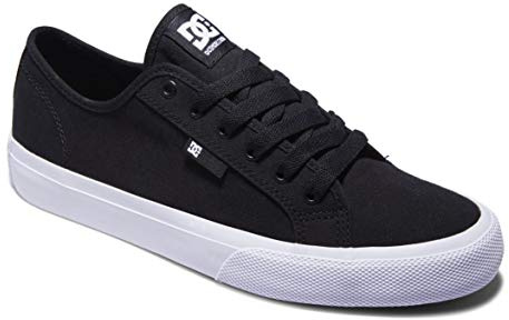 DC Shoes Herren Dc Shoes Manual - für Herren Sneaker, Schwarz-Weiss, 46 EU