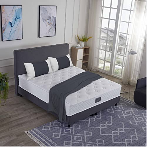 V6 Boxspringbetten Bestes Preis-Leistungsverhältnis (140 x 200 cm H3/H4, Anthrazit)